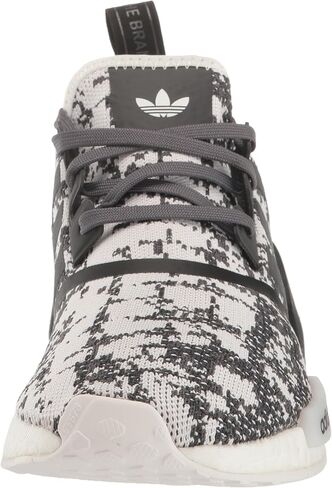 حذاء Adidas NMD_R1 للسيدات مقاس 7، اللون: كتان/كتان/بنفسجي سحري in Saudi Arabia