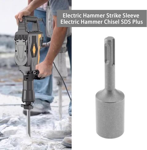 SING F LTD 1pc 16.5x25x100mm SDS Plus Ground Nail Driver for Inserting Deep Earth Ground Rod Earth SDS Plus Jack Hammer Picket Post Driver Professional Ground Rod Driver in Saudi Arabia