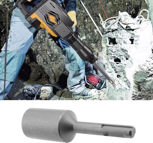 SING F LTD 1pc 16.5x25x100mm SDS Plus Ground Nail Driver for Inserting Deep Earth Ground Rod Earth SDS Plus Jack Hammer Picket Post Driver Professional Ground Rod Driver in Saudi Arabia