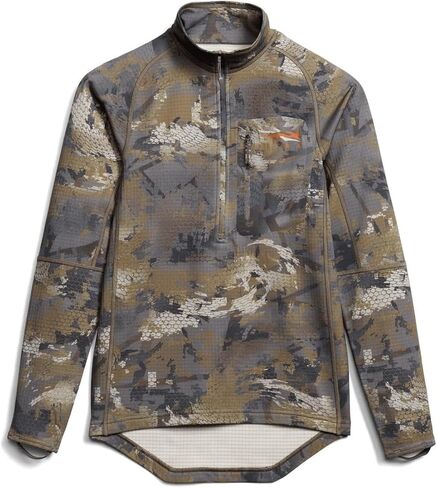 SITKA Gear Mens Grinder Hunting Layering Zip-T in Saudi Arabia