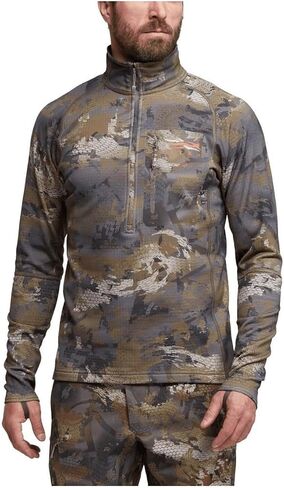 SITKA Gear Mens Grinder Hunting Layering Zip-T in Saudi Arabia