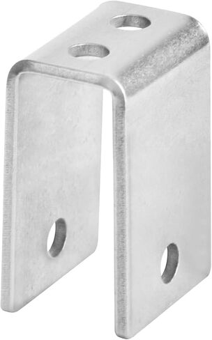 8 قطع دعامة U طويلة للغاية للوحة 7/8 بوصة، مختومة 304 من الفولاذ المقاوم للصدأ، ارتفاع 2-1/2 بوصة، سمك 2.8 مم in Kuwait