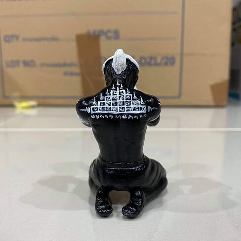 MuayThai Boxing Decor Statue Decorations Collectibles TJ Decorantions (Black Tattoo) in Saudi Arabia