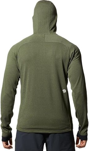 Mountain Hardwear mens Polartec Power Grid Full Zip Hoody in Saudi Arabia
