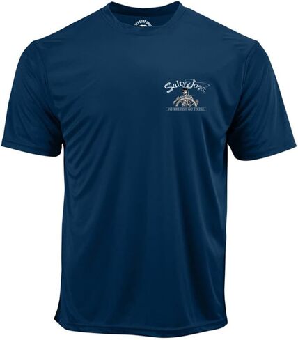 SALTY JOES Moisture Wicking Graphic Workout Shirt in Regular, Big & Tall in Kuwait