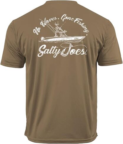 SALTY JOES Moisture Wicking Graphic Workout Shirt in Regular, Big & Tall in Kuwait