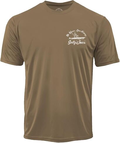 SALTY JOES Moisture Wicking Graphic Workout Shirt in Regular, Big & Tall in Kuwait