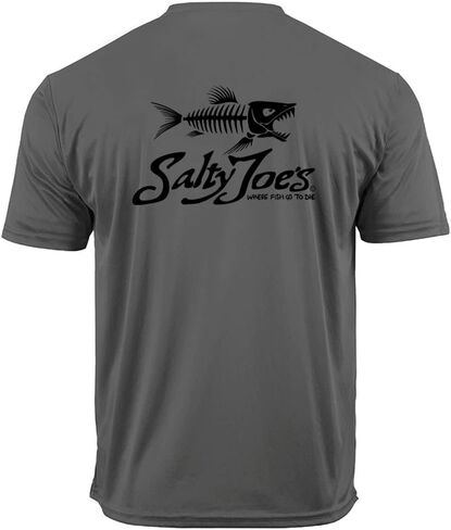 SALTY JOES Moisture Wicking Graphic Workout Shirt in Regular, Big & Tall in Kuwait