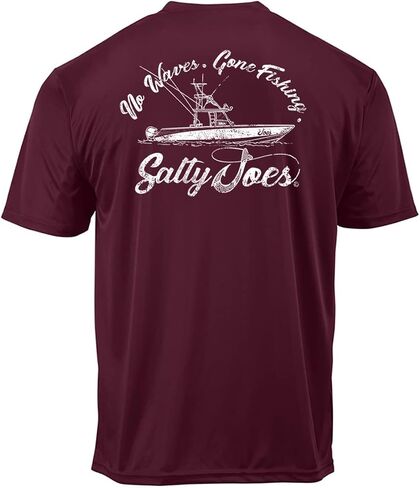 SALTY JOES Moisture Wicking Graphic Workout Shirt in Regular, Big & Tall in Kuwait