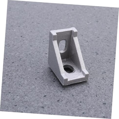 50 pcs Extrusion Corner Bracket Profile Connector Dull Polish Finish Slot Series Extrusion Accessories in Kuwait