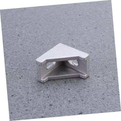50 pcs Extrusion Corner Bracket Profile Connector Dull Polish Finish Slot Series Extrusion Accessories in Kuwait