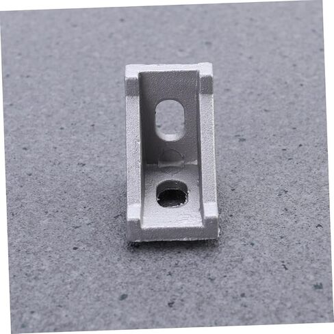 50 pcs Extrusion Corner Bracket Profile Connector Dull Polish Finish Slot Series Extrusion Accessories in Kuwait
