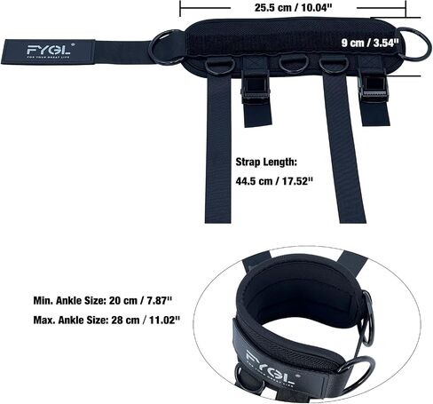 Dumbbell-Foot-Attachment, Ankle-Strap-for-Cable-Machine, Kickbacks Leg Curl Leg Extensions Glutes Workout at home for Men and Women in Saudi Arabia