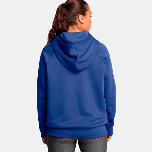 Under Armour unisex-adult Rival Fleece Wordmark Hoodie in Kuwait