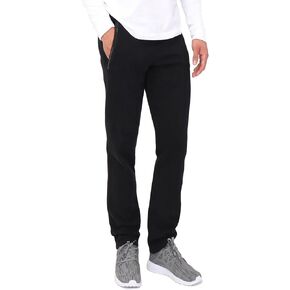 SCR SPORTSWEAR Fleece Tall Mens Sweatpants - 34/36/38 Inch Inseam - Athletic Pants for Tall Men with Zipper Pockets Medium Tall 32 x 38 inch Inseam Long Black
