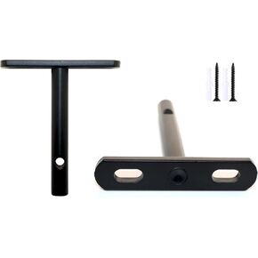 4pcs Hidden Shelf Bracket Invisible partition Nails Concealed Shelf Bracket Hanging T-Shaped Wall Fixing Bracket
