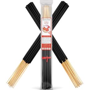 China Musk Exotic Incense Sticks Jumbo 19 Inch Long - Bulk 1 Bundle 27 to 30 Sticks - Natural 19" Extra Large with A Smooth Aroma That Burns for 3 to 4 Hours Each.