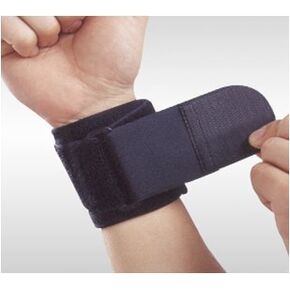 Therapist's Choice® Elastic Neoprene Wrap Around Wrist Support, Adjustable, Universal Size. Ideal for Tennis, Weight Lifting, etc