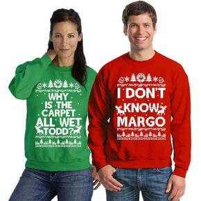 Couples Margo Todd Sweatshirt Todd Margo Sweater Todd Margo Christmas Sweater Couples Christmas