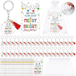 36 Set Back to School Gifts Include 36 First Day School Supplies Tags 36 Acrylic Keychains with Tassels and 36 Organza Bags for Teachers Students Kids Welcome Back to School Classroom Gifts