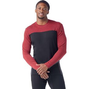 Smartwool Men's Classic Thermal Merino Base Layer Colorblock Crew