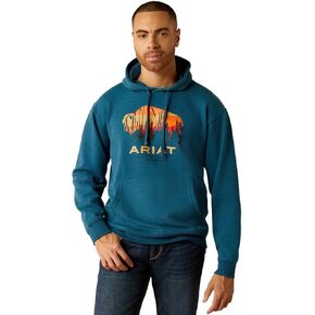 ARIAT Men's Bison Plains Hoodie