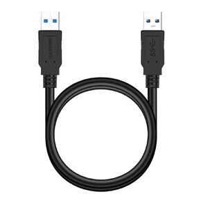 SNANSHI USB to USB Cable, USB3.0 Male to Male USB A to USB A USB to USB Cord Compatible with Hard Drive Enclosures, USB 3.0 Hub, DVD Player, Laptop Cooler - 10FT