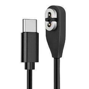 Shokz Charger USB C Cable [2-Pack, 3.3ft] USB Type C to Shokz Magnetic Charging Cord Compatible with Aftershokz Aeropex, Shokz OpenRun Pro/Air/Mini, OpenComm 2, Openswim Pro