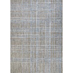 Couristan Charm Ohe Sand-Ivory Indoor/Outdoor Area Rug, 5'3" x 7'6"