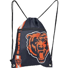 FOCO Buffalo Bills Big Logo Drawstring Backpack with Zippered Pocket – Limited Edition Bills Bag – NFL Gear – Show Your Team Spirit with Officially Licensed Baltimore Ravens Fan Gear