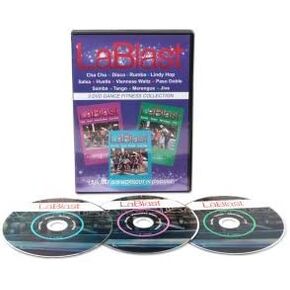 LaBlast Fitness Program (3 DVD Set) Level 1, Level2, Level 3. DVD Format
