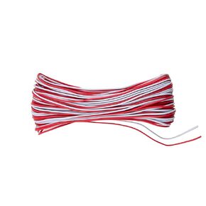 Bell Wire 24/2 AWG, Universal Garage Door Wire, 50ft, Suitable for Doorbells, Intercoms, Thermostat Controls, Anti-Theft Alarms