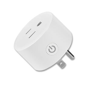 Tuya WiFi Smart Plug Works with Alexa Google Assistant IFTTT for Voice Control Mini Smart Outlet Plug with Timer Function,No Hub Required,Only 2.4GHz Wi-Fi,FCC/Rohs Listed Socket(2 Pack)
