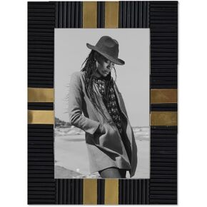 Cruiser’s Caché | Bone & Brass Picture or Photo Frame | (5x7 Off-White)
