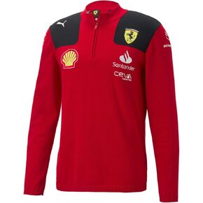 PUMA Scuderia Ferrari - 2023 Team Half Zip Sweat - Men - Red - Size: XXL