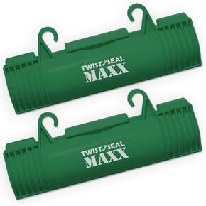 Maxx (2 Pack) - Heavy Duty Outdoor Extension Cord Safety Cover Connector and Weatherproof Electrical Protector – Orange