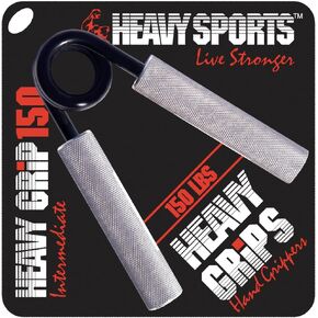 Heavy Grips - 250 lbs Resistance - Professional - Grip Strengthener - Hand Exerciser - Hand Grippers for Beginners to Professionals