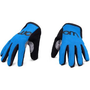 woom TENS Bike Gloves, Child’s & Youth Bicycle Full Finger Protection with Grip for Road Cycling & Mountain Biking (Boys & Girls)