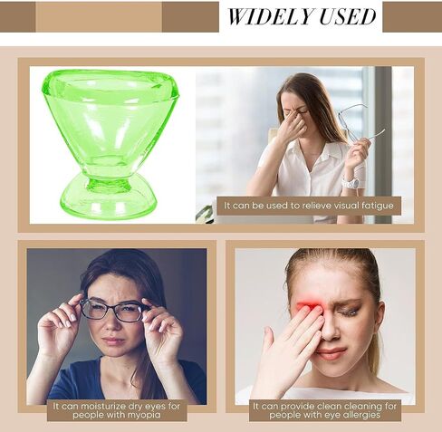 Superior, Smooth Edge, Glass Eye Wash Cup Transparent Eye Cup Eye Washing Cup Clear Eye Flush Cup Eye Washing Kit Portable Eye Rinsing Cup for Home Travel Use pcs 1 in Saudi Arabia