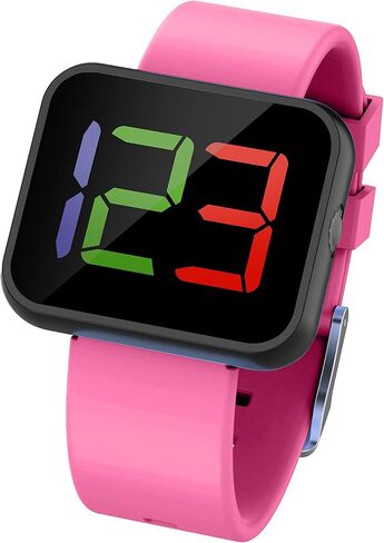 ABC123 Potty Training Watch 3 (2023 Edition) - Baby Reminder Water Resistant Timer for Toilet Training Kids & Toddler with Wireless Charging (Blue) in Saudi Arabia