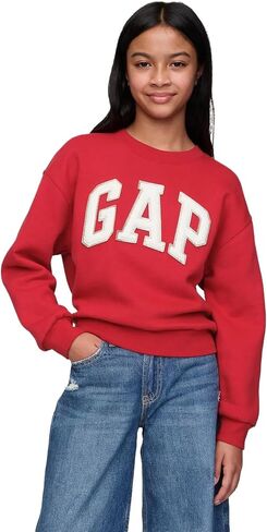 GAP Girls' Logo Crew Sweatshirt in Saudi Arabia