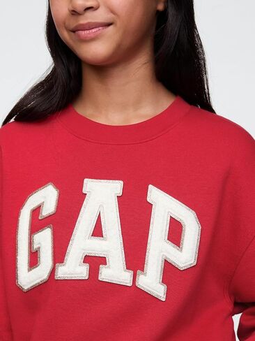 GAP Girls' Logo Crew Sweatshirt in Saudi Arabia