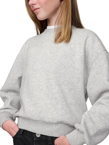 GAP Girls' Logo Crew Sweatshirt in Saudi Arabia