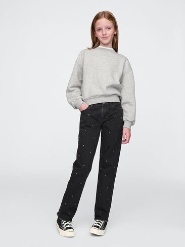 GAP Girls' Logo Crew Sweatshirt in Saudi Arabia
