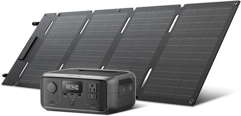 EF ECOFLOW Portable Power Station RIVER 3, 245Wh LiFePO4 Battery Power Station, 300W Up to 600W AC Output, <20 MS UPS & <30 dB, 1Hr Fast Charging Solar Generator for Outdoor/Camping/Home Use in Saudi Arabia