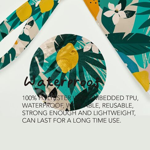 Wet Bag Diaper Bag Organizing Pouches Waterproof Wet Bag for Swimsuit Cloth Baby Diaper Toiletries Beach Traveling Large Makeup Bag, Palm Leaves Tropical Boho Palm Botanical Prints in Kuwait