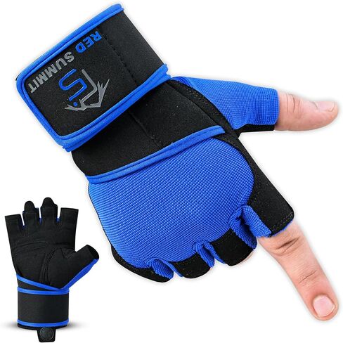 Weight Lifting Gym Gloves for Men & Women, Workout Exercise Gloves with Wrist Support & Anti-Slip Palm for Hanging, Rowing, Pullups, Bodybuilding, Powerlifting & Calisthenics in Saudi Arabia