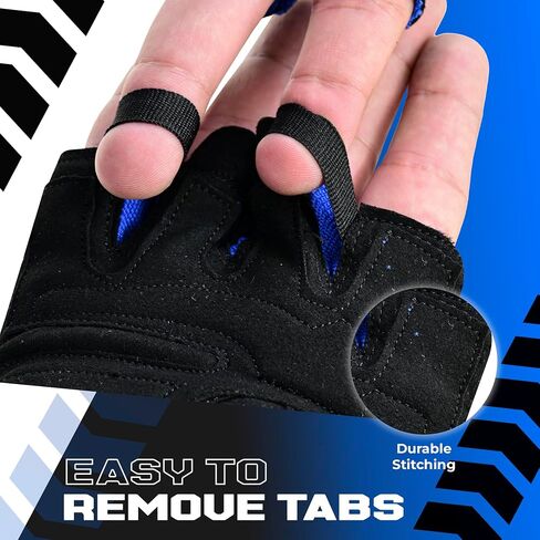 Weight Lifting Gym Gloves for Men & Women, Workout Exercise Gloves with Wrist Support & Anti-Slip Palm for Hanging, Rowing, Pullups, Bodybuilding, Powerlifting & Calisthenics in Saudi Arabia