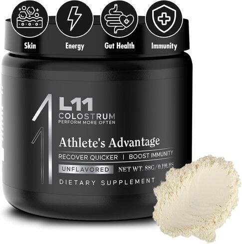 Powder for Adults - Lactoferrin Bovine Colostrum Powder for Gut, Muscle Support & Wellness, Chocolate, 30 Servings in Saudi Arabia