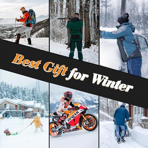 2024 تدفئة اليد القابلة لإعادة الشحن، 6000 مللي أمبير في الساعة تدفئة اليد الكهربائية 2 حزمة، 20 ساعة حرارة آمنة طويلة، محمول USB سخان اليد تدفئة العلاج هدية عظيمة لعيد الميلاد، في الهواء الطلق، الصيد، الغولف، التخييم الرجال النساء in Kuwait